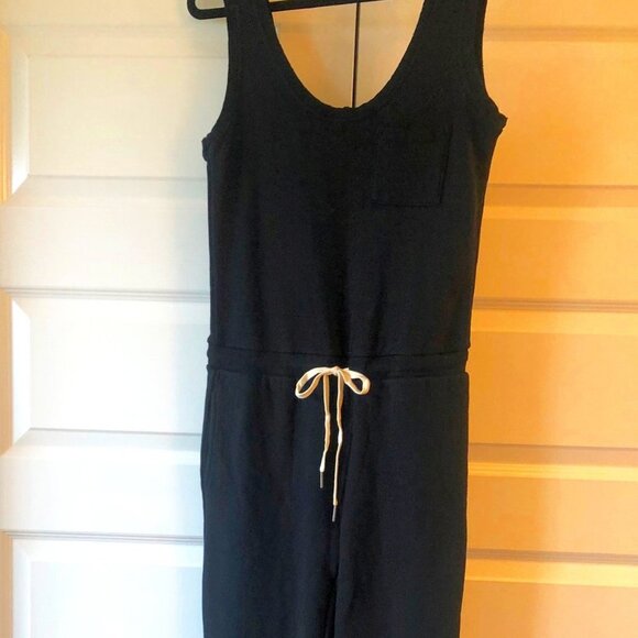 New n:PHILANTHROPY Opal Sleeveless Black Knit Drawstring Jumpsuit XS - Picture 3 of 9